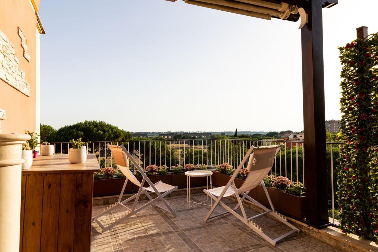 B&B The View All'Acquedotto Roma Esterno foto
